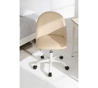 RegalosMiguel Silla White Vint Office - Beige