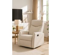 RegalosMiguel Sillón Relax Reclinable Umon Tela - Beige