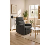 RegalosMiguel Sillón Relax Reclinable Umon Tela - Gris oscuro