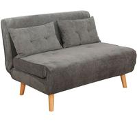 RegalosMiguel Sofá Cama Naya Tela - Gris oscuro