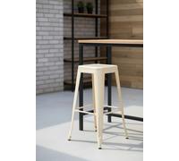 Regalos Miguel - Taburetes Altos - Taburete Torix Alto 76 cm - Beige
