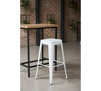 RegalosMiguel Taburete Torix Alto 76 cm - Blanco