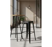 RegalosMiguel Taburete Torix Alto 76 cm - Negro mate
