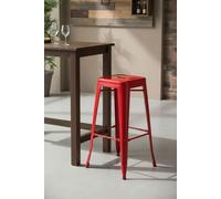 Regalos Miguel - Taburetes Altos - Taburete Torix Alto 76 cm - Rojo