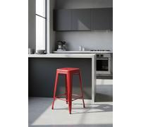 RegalosMiguel Taburete Torix Bajo 65 cm - Rojo
