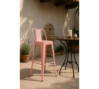 RegalosMiguel Taburete Torix Respaldo 100 cm - Rosa