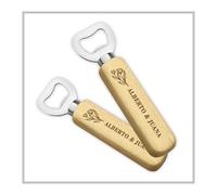 RegaloVip.es - Pack 1 a 25 Abridor Madera, abrebotellas, regalos para pareja. regalos para amigos. regalos originales, regalos únicos, regalos para bodas, regalos para san valentín, aventureros,