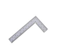 Regla De Acero Mini regla de precisión de acero inoxidable en forma de L de doble cara: herramienta de medición de alta precisión for diseños de cuero y metal.(S)