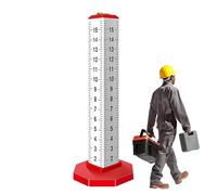 Regla De Altura Igual - Rollo De Pegatinas De Medición De Pared Con Regla Indicadora De Altura Para Niños | Artefacto De Baldosas De Cerámica En Forma De | Elevación Horizontal | Posicionamiento