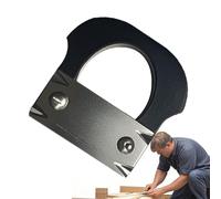 Reglador para borde, cepillo de esquinas para bordes y lijadora manual de doble cara para desbarbado, herramienta manual para eliminación de desbarbados con raspador de doble cara para acabados de