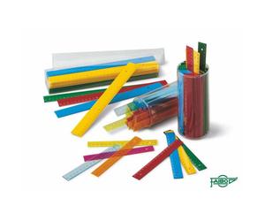 Reglas Escolares FAIBO Fluorescentes Trasparentes 16 cm, Bote x100