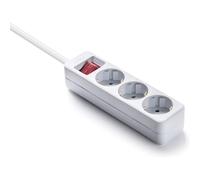 REGLETA 3 ENCHUFES CON INTERRUPTOR FAMATEL