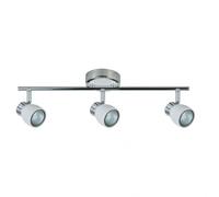regleta 3 luces para baño modelo chacho blanco-cromo