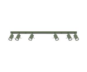 Regleta 6 focos orientables Ring 6L con envío gratis Gris