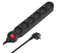 Regleta 6 tomas interruptor 3m Maclean MCE187