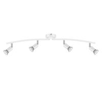 Regleta blanco gu10 4 focos