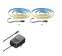 Regleta COB-LED JOR 100,0cm blanco plano 22,54W c/u 1209lm juego de 2 in