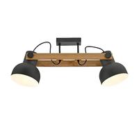 Regleta CUP 2.0 (60 W, L x An x Al: 72 x 16 x 26 cm, Negro, E27)