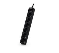 Regleta cyberpower b0620sc0-de - 6*schuko - obturador de seguridad - interruptor on/off - cable 1.8m