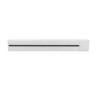 Regleta de alimentación, aleación de aluminio, extraíble, riel de pista de alimentación con interruptor de control maestro, enchufe eléctrico montado en la pared para oficina en casa