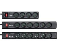 Regleta de enchufes con protección contra sobretensiones EATON Protection Strip 6 Tel FR PS6TF, 6 enchufes franceses, 1 conector RJ para teléfono, color