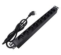 Regleta de enchufes PDU9F03: enchufe de alimentación: 9 230VAC negro IP20 LOG...