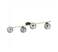 Regleta de techo dadora grafito 4 luces marca wonderlamp
