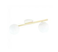 Regleta de techo dadora ii opal 2 luces marca wonderlamp
