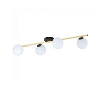 Regleta de techo dadora opal 4 luces marca wonderlamp