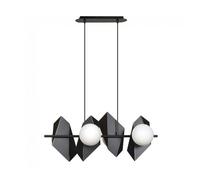 Regleta de techo escena negro 4 luces marca wonderlamp