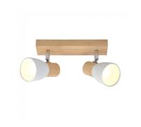 Regleta de techo lan 2 luces marca cristalrecord