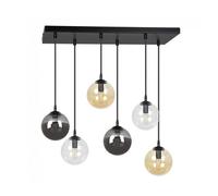 Regleta de techo sagan mix 6 luces marca wonderlamp