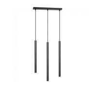 Regleta de techo tizo negro 3 luces marca wonderlamp 3 cm