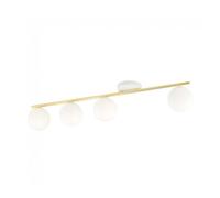Regleta de techo valenti ii opal 4 luces marca wonderlamp