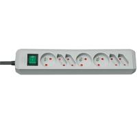 Regleta enchufes 1,5m/ con interruptor/ 7x230V Eco-Line 1150754