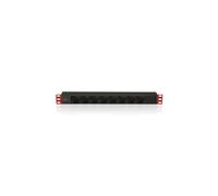 Regleta enchufes rack 8x Schuko, cable I-CASE STRIP-81V2