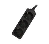 Regleta Ewent 3 Tomas Schuko con Cable de 1.5m y Protección Infantil