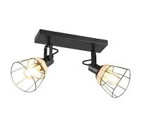 Regleta Jerome (20 W, L x An x Al: 20,7 x 36 x 27,5 cm, Negro, E27)