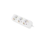 Regleta Lanberg PS0-03F-0150-W 3 Tomas Schuko Protección Infantil Cable 1,5 m
