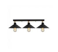 Regleta orientable harvey negro 3 luces marca wonderlamp