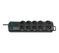 Brennenstuhl Power Strip Primera-Line 10-FOLD 2.00 M Black - Geaard Type E
