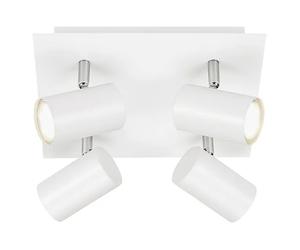 Regleta Run (40 W, 4 ud., L x An x Al: 123 x 265 x 265 mm, Blanco, GU10)