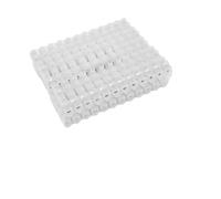 Regleta semitransparente de empalme 60A, 25mm², con 12 fichas flexibles y fáciles de cortar para conexiones eléctricas seguras.