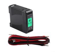 Regulador ABS 24V para Sistemas Solares y para rvs Regulador | Pantalla LCD integrada, B02 predeterminado, botón SET para configuración para fácil y rápida