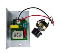 Regulador AC 220 V 10000 W para calefacción y lámpara (B) | Hasta 10.000 W de potencia, voltaje continuo 10-220 V, ideal para calentadores, lámparas y motores