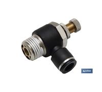 Regulador cónico unidireccional para cilindro t-10 r-1/2