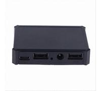 Regulador de carga USB dual de 5 V 3 A compatible con paneles solares y baterías externas, 1 adaptador convertidor de voltaje