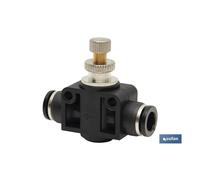 Regulador de Caudal en Linea Tubo-Tubo Cofan