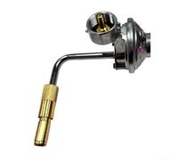 Regulador de gas con clip de 27 mm para calentador de patio barbacoa | Ajuste de clip de 27 mm, válvula de seguridad a prueba de fugas, construcción de metal, compatible con calentador de patio