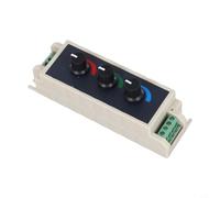 Regulador de intensidad de 3 canales DC12V-24V para aplicaciones de iluminación LED RGB que admiten tiras duras de tira suave y cargas de módulo LED
